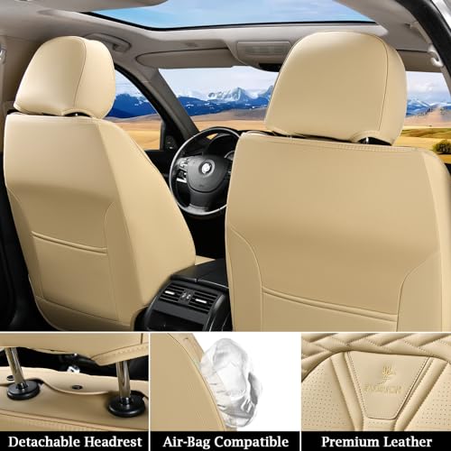 Leather Car Seat Covers 2 Pack