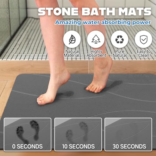 Non-Slip Super Absorbent Quick Drying Bathroom Floor Mat