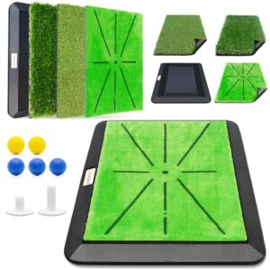 Golf Hitting Mats Training Equipment