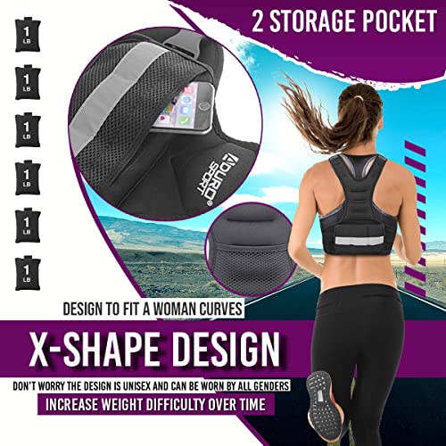 4-10lbs/11-20lbs/20-32lbs/26-46lbs Body Weight Vest for Men