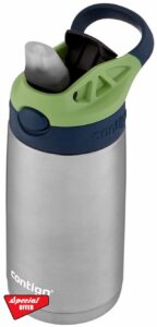 Contigo Kids Stainless Steel Water Bottle with Redesigned AUTOSPOUT Straw