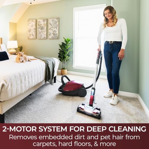 HEPA and Auto Cord Rewind for Carpets