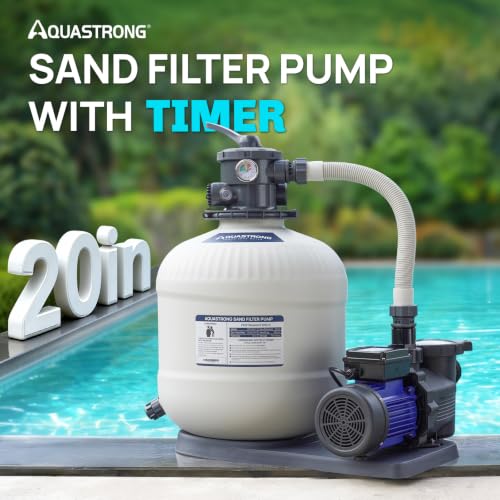 Pool Filter With 6-Way Valve