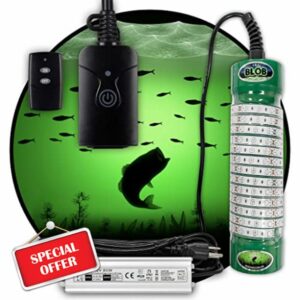 Green Blob Outdoors New Underwater Fishing Light 110 Volt for Docks