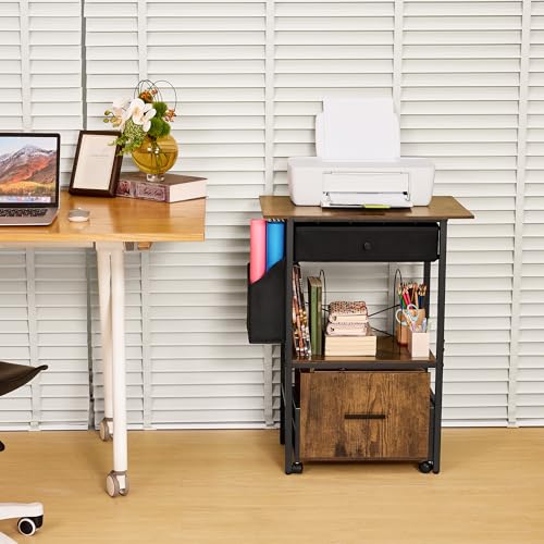 Wood Drawers Filing Cabinets for Home Office