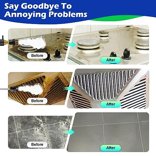 Portable Steam Cleaner with 1.5L Tank For Car Detailing Kitchen Bathroom Floors