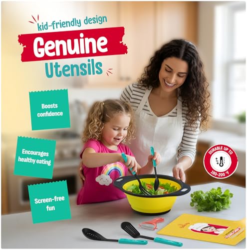 Apron - Kids Baking Set For Real Cooking