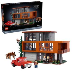 LEGO Ideas Twilight The Cullen House - Collectible Set for Adults 18+ - DIY Fantasy Craft for Book Lovers - Edward
