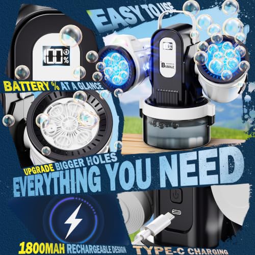 1800mA Type-C Rechargeable