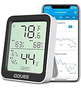 Govee Bluetooth Meat Thermometer, 230ft Range Wireless Grill Thermometer Remote Monitor with Temp...