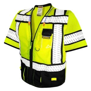 KwikSafety - SHERIFF & SPECIALIST Safety Vest [Multi-Use Pockets] Class 2 & Class 3 Hi Vis ANSI OSHA Safety Vest for Me