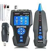 NOYAFA NF-8601W Network Cable Tester TDR Multifunctional Network Cable Tester for RJ45, RJ11, PIN...