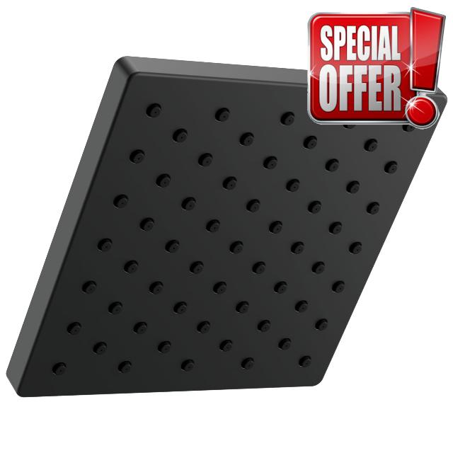 Delta Modern Single Spray Matte Black Shower Head