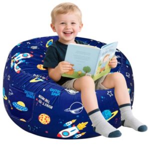 Memory Foam Bean Bag Chairs with Washable Velvet Cover