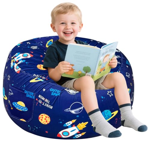 Memory Foam Bean Bag Chairs with Washable Velvet Cover