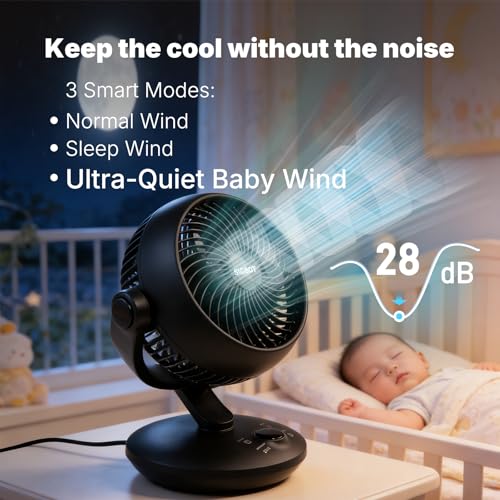 10-Inch High-Velocity Air Circulator Fan