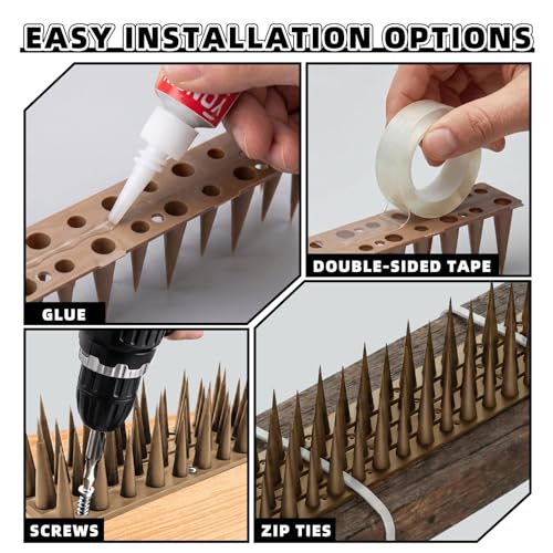 Plastic Spikes for Fences