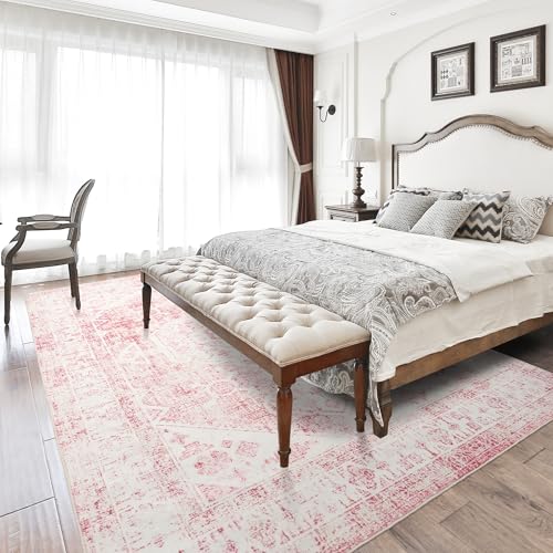 Honeycomb Non-Slip Backing Living Room Rug