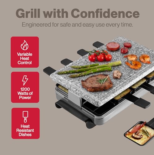 Samgyupsal Griller - Brushed Stainless Steel - 8-Person - Silve
