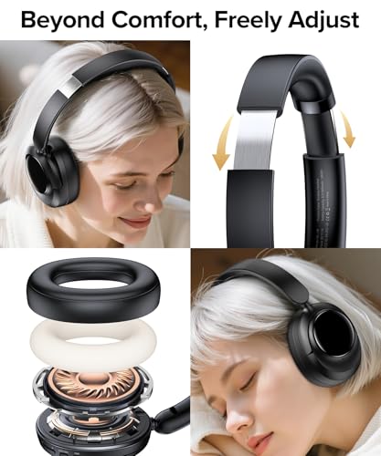 35dB ANC Headphone Transparency Mode for Travel Office Gaming