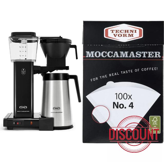 Technivorm Moccamaster 79314 KBGT thermal Carafe 10-Cup Coffee Maker 40 Ounce