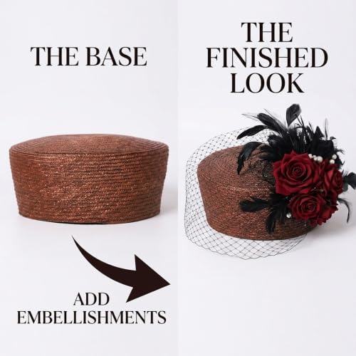 Hard Beret Headpiece