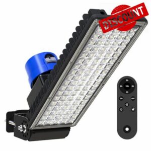 Kekeou 100W LED Flood Light with Photocell Sensor