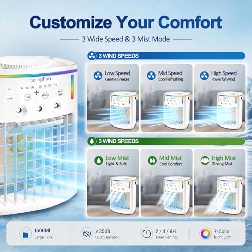 7-Color LED Light & Remote Control for Office