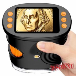 1000X Coin Microscope with Lights