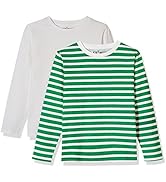 Kid Nation Girls Turtleneck Shirt Cotton Turtle Neck T Shirts with Elastane Long Sleeve T-Shirt f...