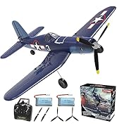 LEAMBE RC Plane 4 Channel Remote Control Airplane - Ready to Fly P-40 Warhawk RC Airplane for Beg...