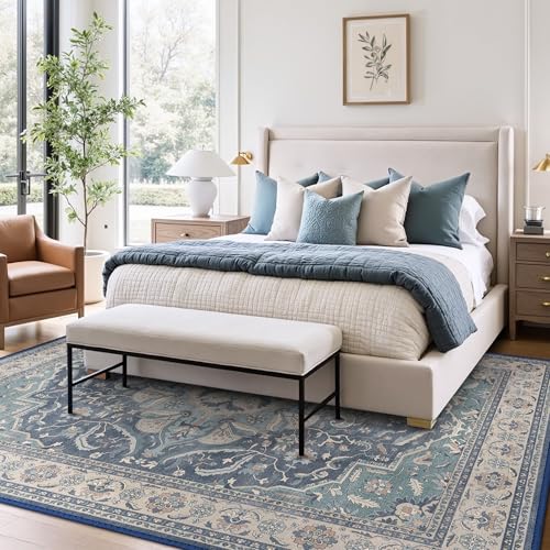 Vintage Boho Rugs for Bedroom Aesthetic