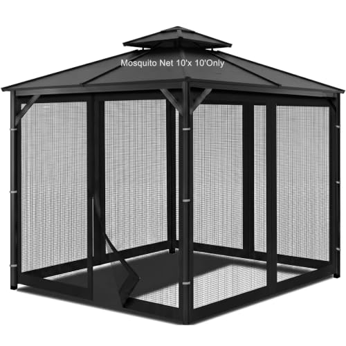 4-Panel Sidewall Screen for 10x10 FT Gazebo
