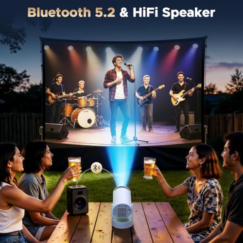 Compatible with iPhone/TV Stick/HDMI/Laptop