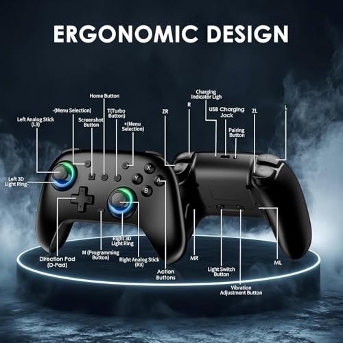 Switch 2 Controller for Nintendo Switch/Switch 2/OLED/Lite