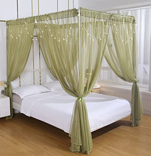 8 Panels Canopies with Light