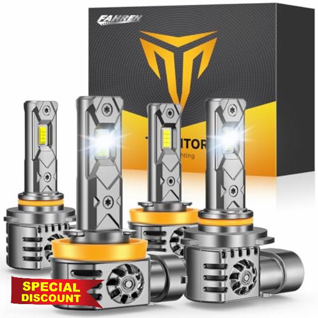 Termitor NextGen H11/H9/H8 9005/HB3 LED Bulbs Combo