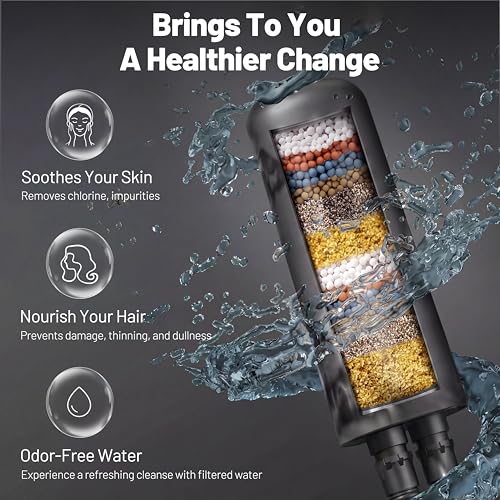 Upgraded 11" High Flow Rain Handheld Spray Combo With Fixed Showerhead