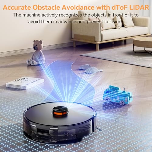 with dToF & Laser Navigation & Smart Mapping