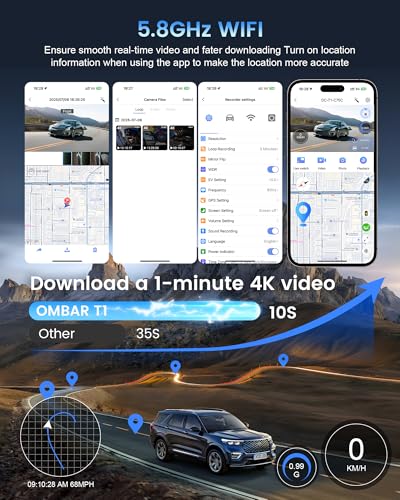 4K+1080P+1080P Triple Car Camera
