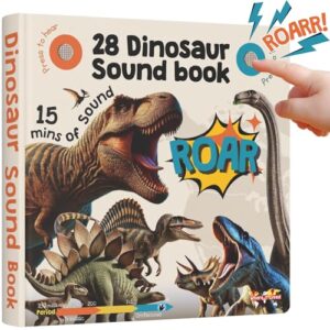 LEARNING BUGS Dinosaur Sound Book for Kids 3-5
