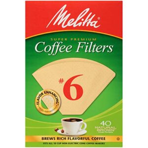 Melitta #6 Cone Coffee Filters