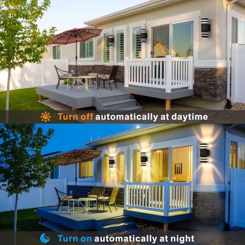 2 Pack Up and Down Outdoor Lights for House
