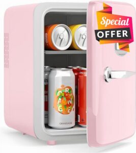 CUTIEWORLD Skincare Fridge - 4L Makeup Fridge for Refrigerating Makeup