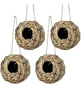 winemana Set of 3 Globe Hummingbird Nesters, Full of Bird Nesting Materials, Design for Bird Love...