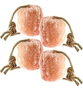 UMAID Himalayan Salt Lick 6 lbs On Rope for Horse, Deer, Goat, and Livestock Animals - Himalayan ...