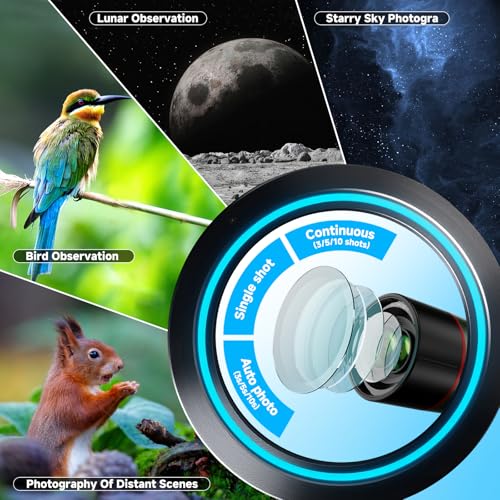 Internal And External Dual Screens Spotter for Adults and Beginners Astronomy