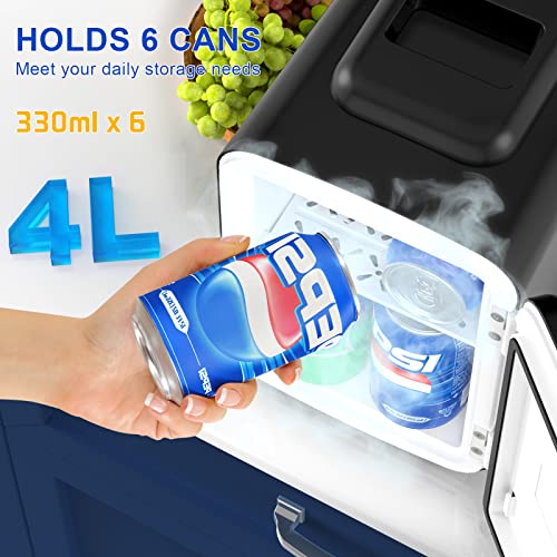 Thermoelectric Electric Cooler & Warmer Skincare Fridge for Drinks