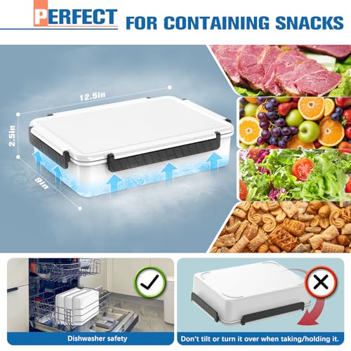 Snack Containers for Road Trip Charcuterie Snack Picnic