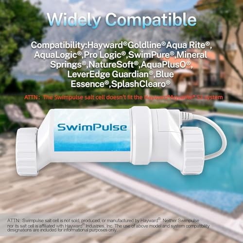 Chlorination Pool Salt Cell Fits for Hayward W3T-CELL-15 BL1T15H
